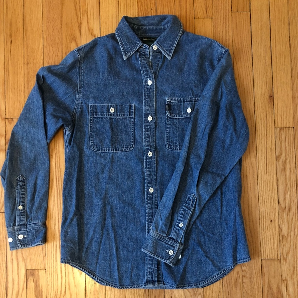 Ralph Lauren Lauren Jeans Co Denim Shirt